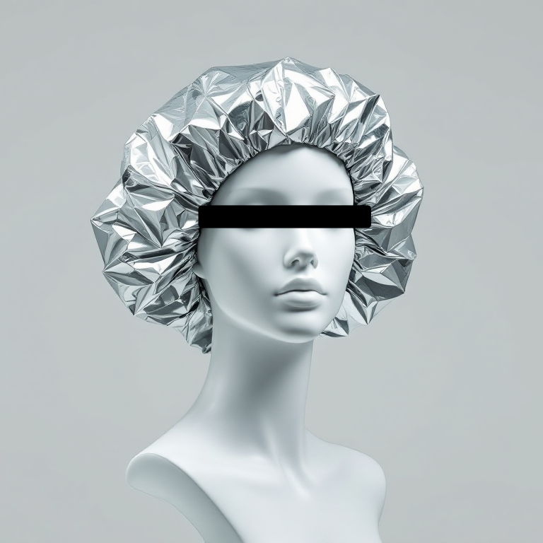 tinfoil bonnet